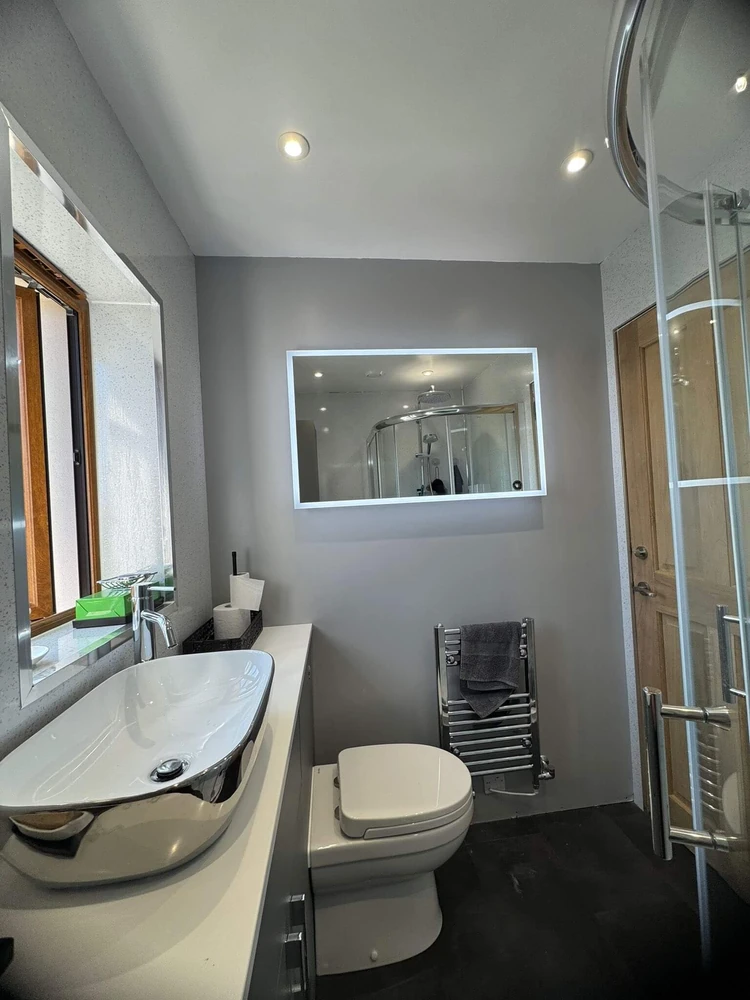 Bathroom renovation project in Aberdeen